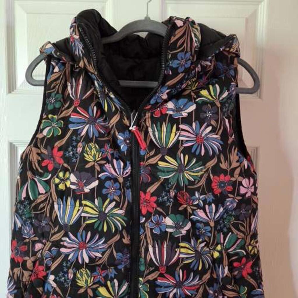 Boden Reversible Puffer Vest - Size 4 - Picture 2 of 7